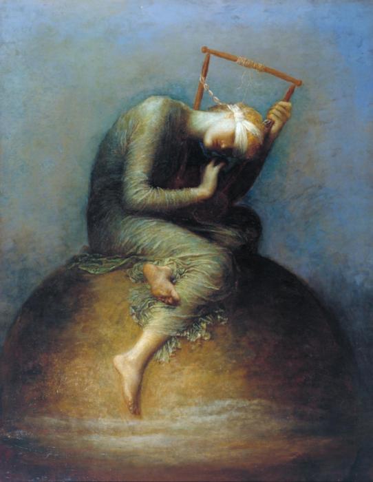 Hope 1886 by George Frederic Watts 1817-1904